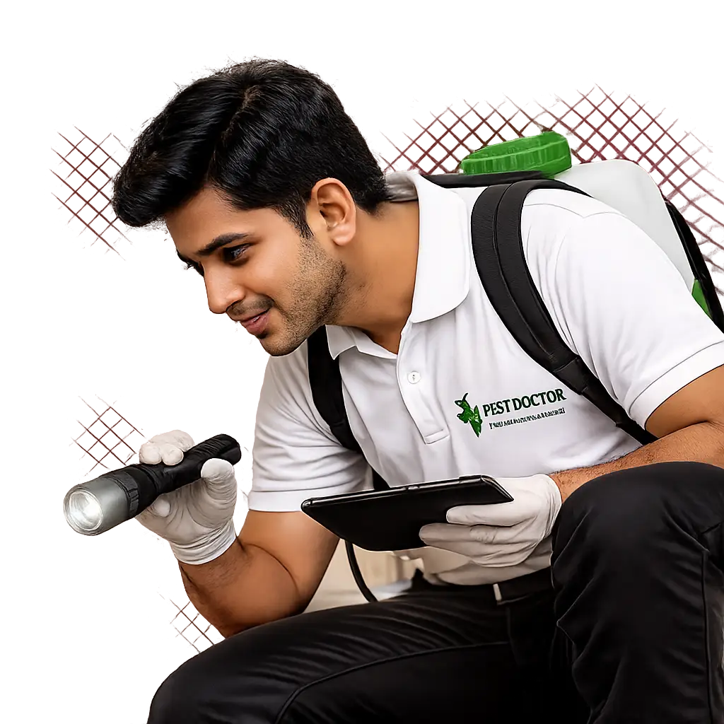 Free pest inspection and assessment by Pest Doctor experts in Bengaluru
