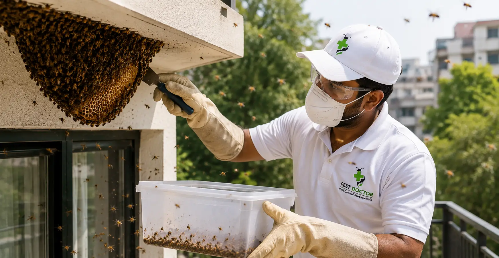 Professional Bee Hive Removal Services