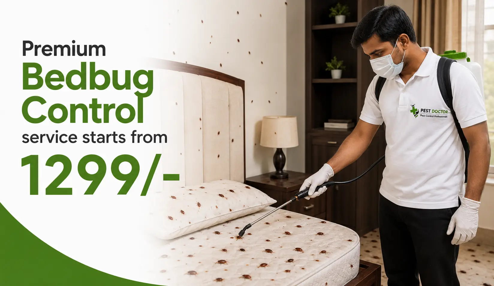 Safe, government-approved pest treatment for homes in Bengaluru
